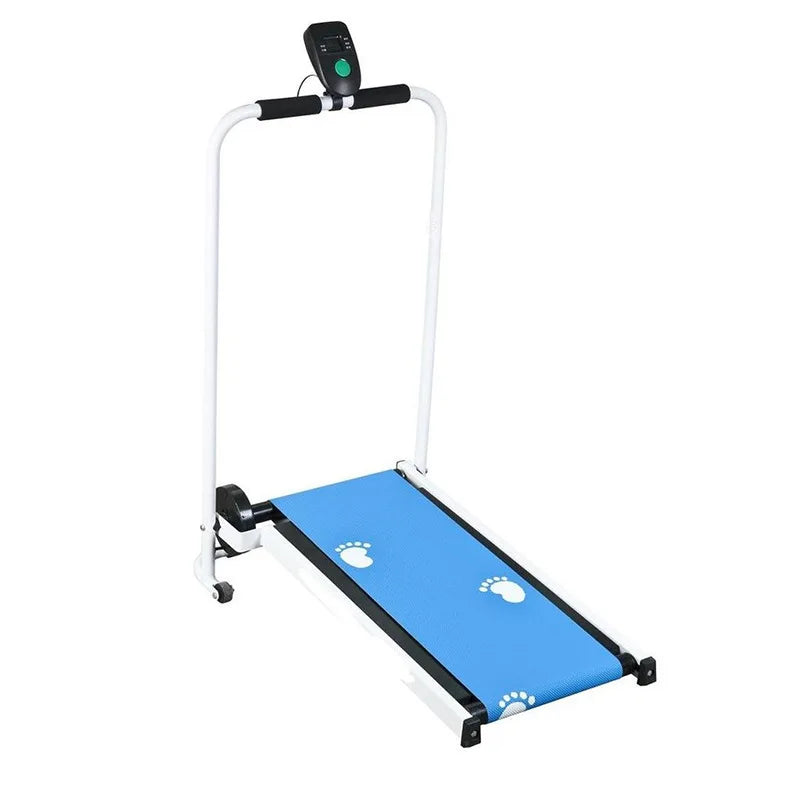 Silent Folding Mechanical Treadmill For Home Fitness