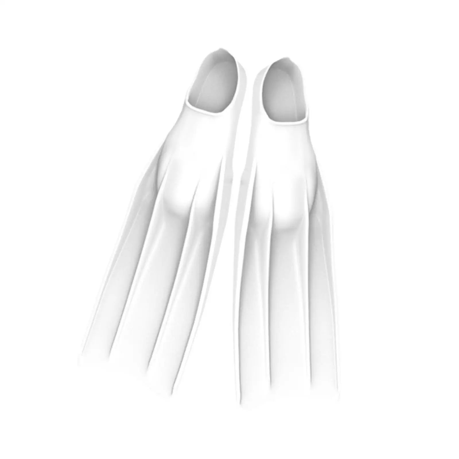 Silicone Long Snorkel Fins