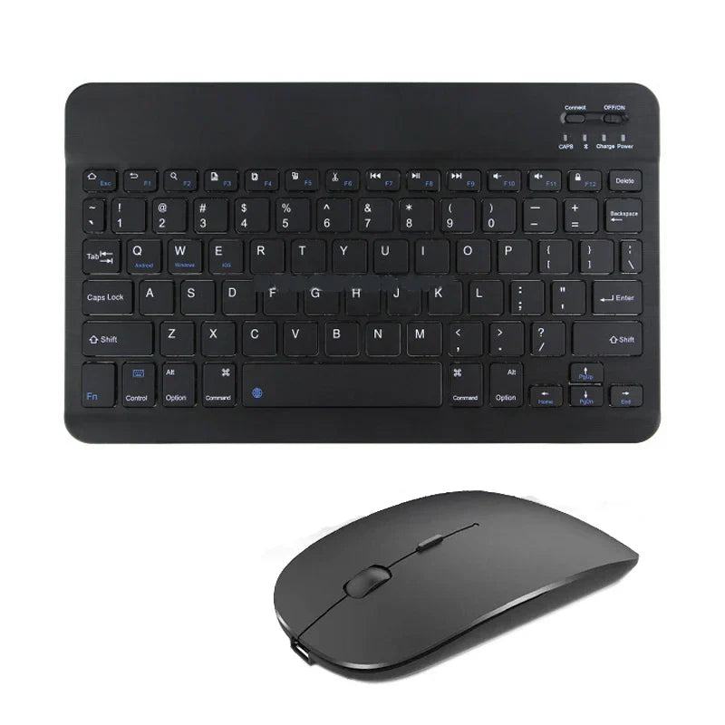 Bluetooth Wireless Keyboard & Mouse Combo For Ipad Mac Pc
