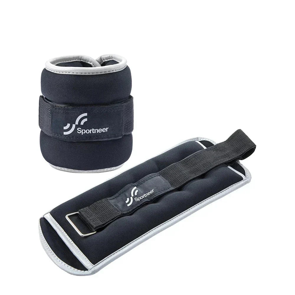 Adjustable Ankle And Wrist Weights Set