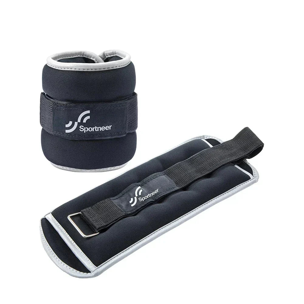 Adjustable Ankle And Wrist Weights Set