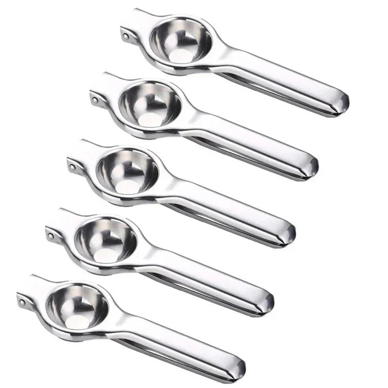 5 Pcs Stainless Steel Manual Juicer Lemon Squeezer