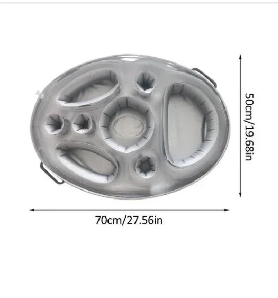 Summer Party Inflatable Pool Drink Cooler Tray