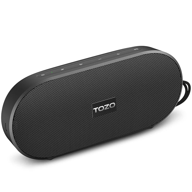 Portable Bluetooth Speaker With Built-In Microphone (Black)