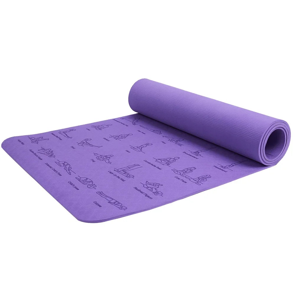 Anti-Skid Tpe Yoga Mat