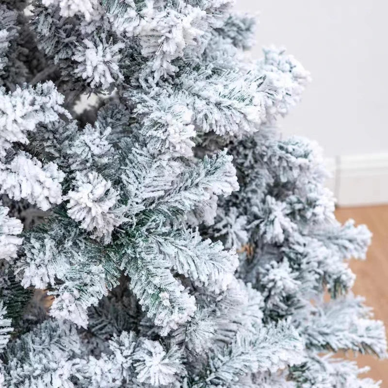Flocking Snow Christmas Tree Mall Decoration