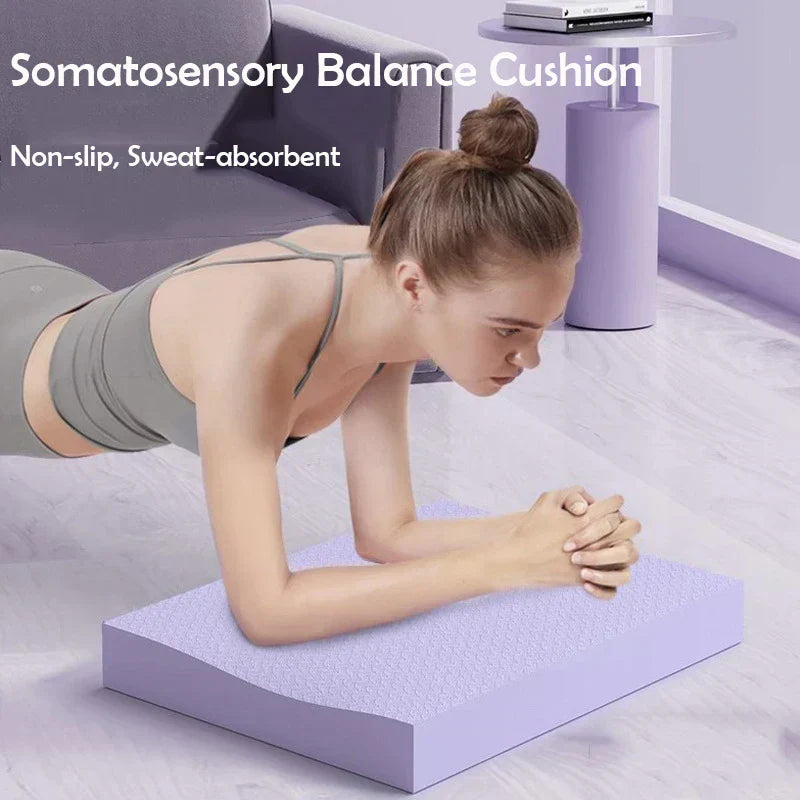 Tpe Balance Pad For Yoga & Rehab Soft Cushion