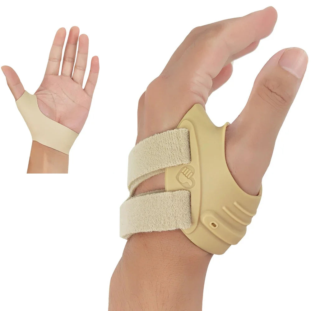 Thumb Support Brace Cmc Joint Stabilizer Spica Splint L, Beige