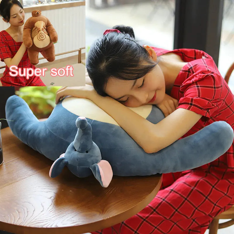 Tiny Head Teddy Bear Pillow