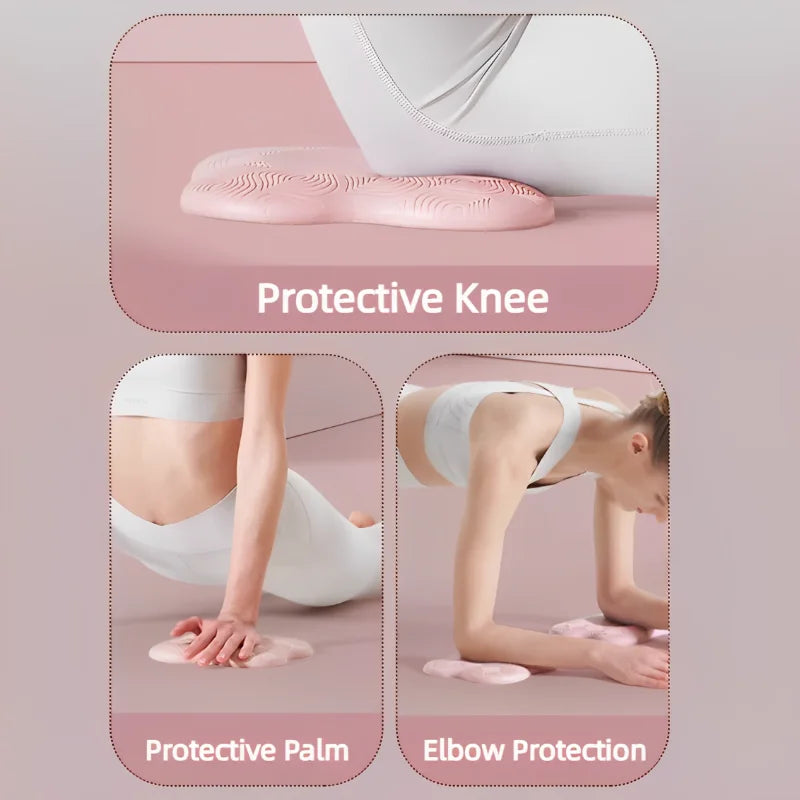 Tpe Thickened Anti-Slip Yoga Kneeling Pad Pink