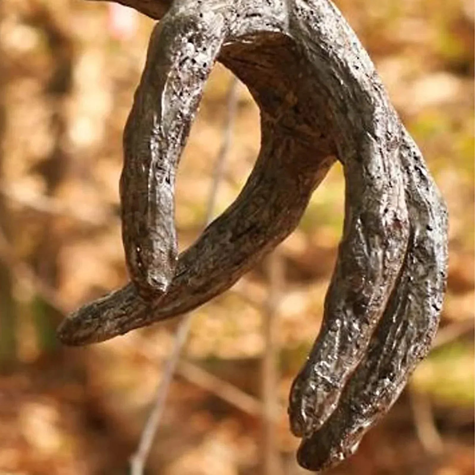 Halloween Tree Demon Face Garden Statue
