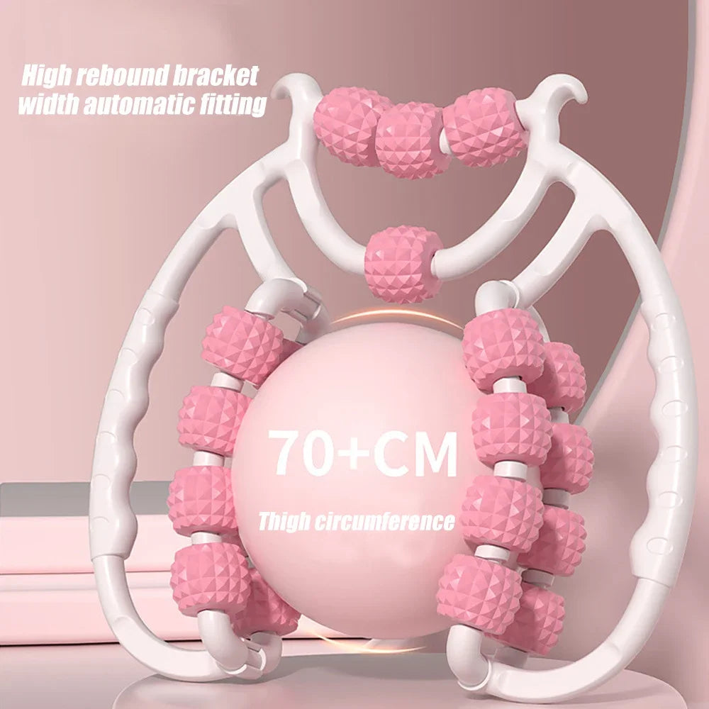 Trigger Point Roller Massager – 20-Wheel Deep Tissue Self-Massage