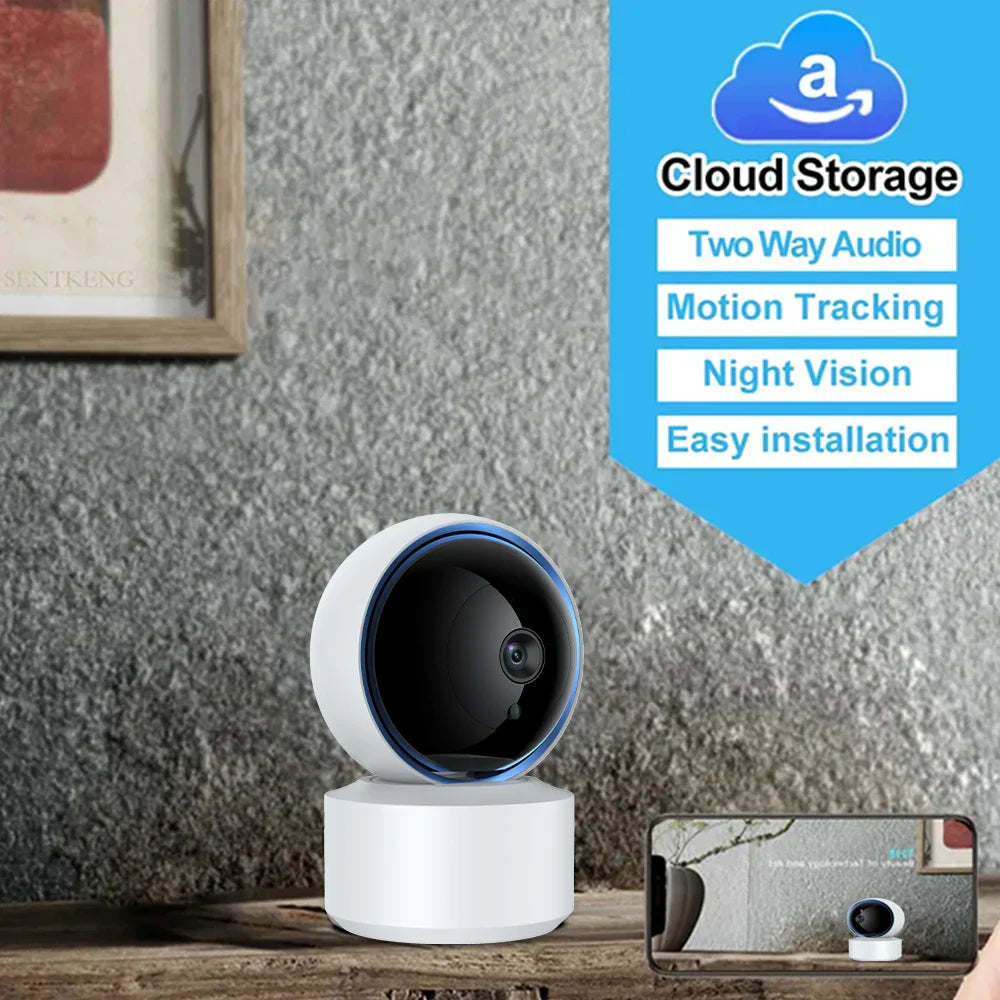 Wifi Baby Monitor Camera With Night Vision (1080P)