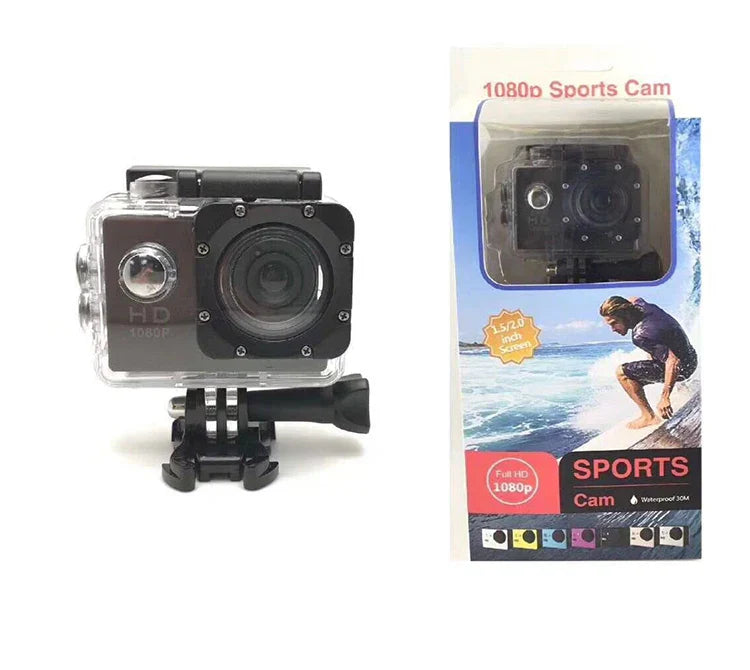 Waterproof Sports Camera For Diving, Riding & Outdoor Sports