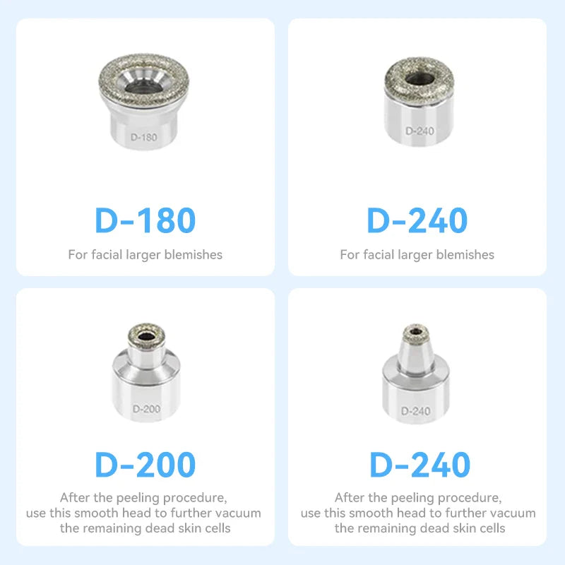 Upgraded Diamond Microdermabrasion Machine White