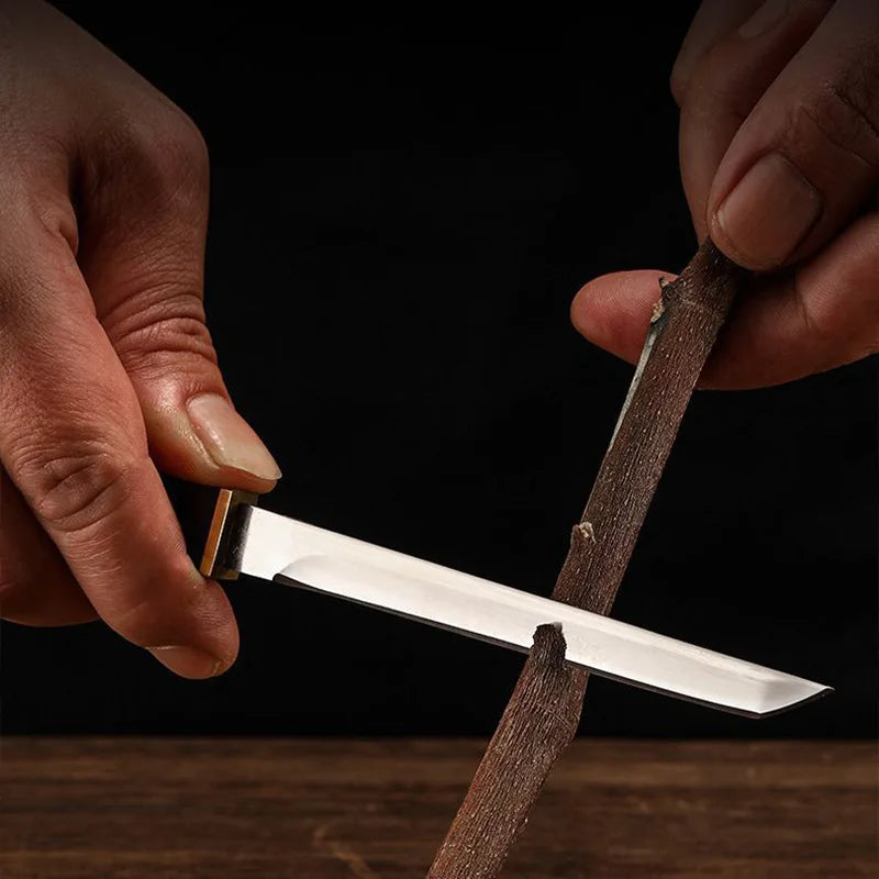 Hand-Forged Utility Knife – Multipurpose Chef Cleaver With Cover