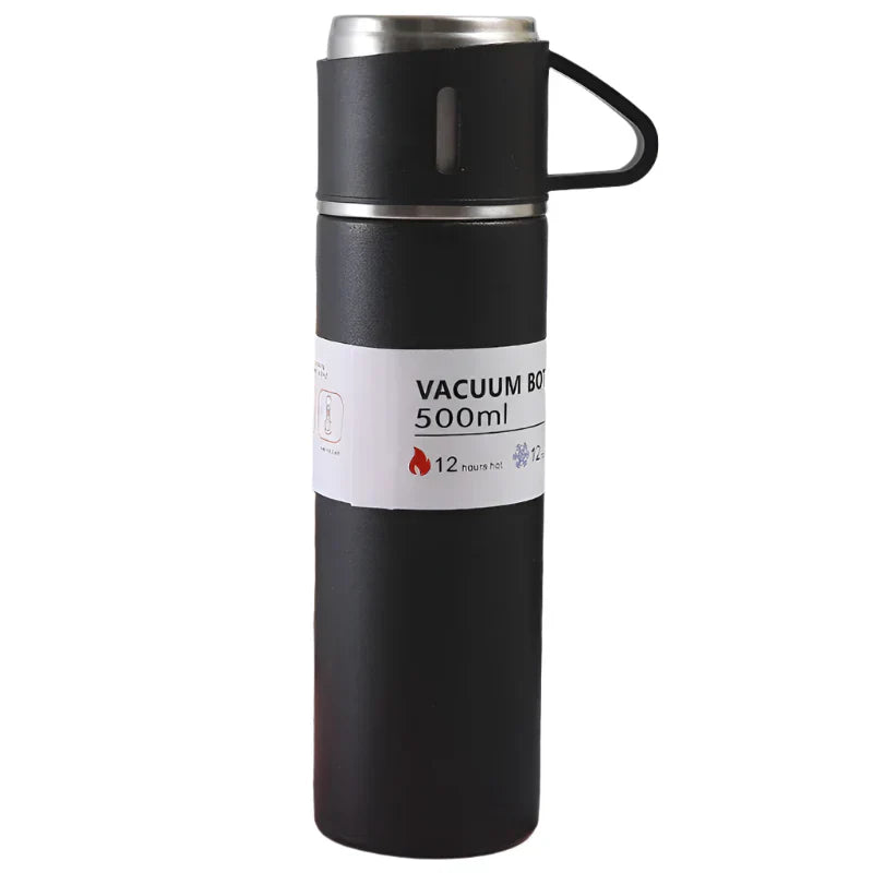 Vacuum Flask Thermal Stainless Steel Bottle Set