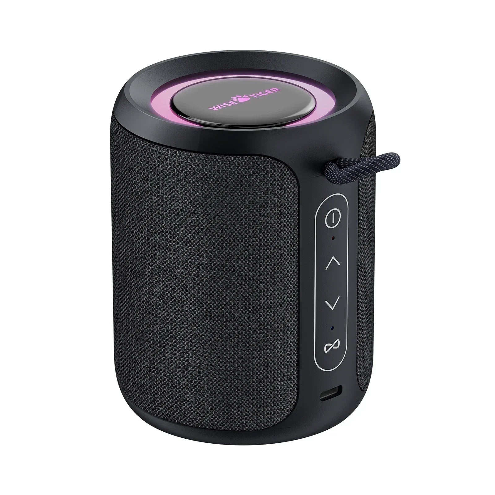 Outdoor Bluetooth Speaker Waterproof With Bass Boost (Black)