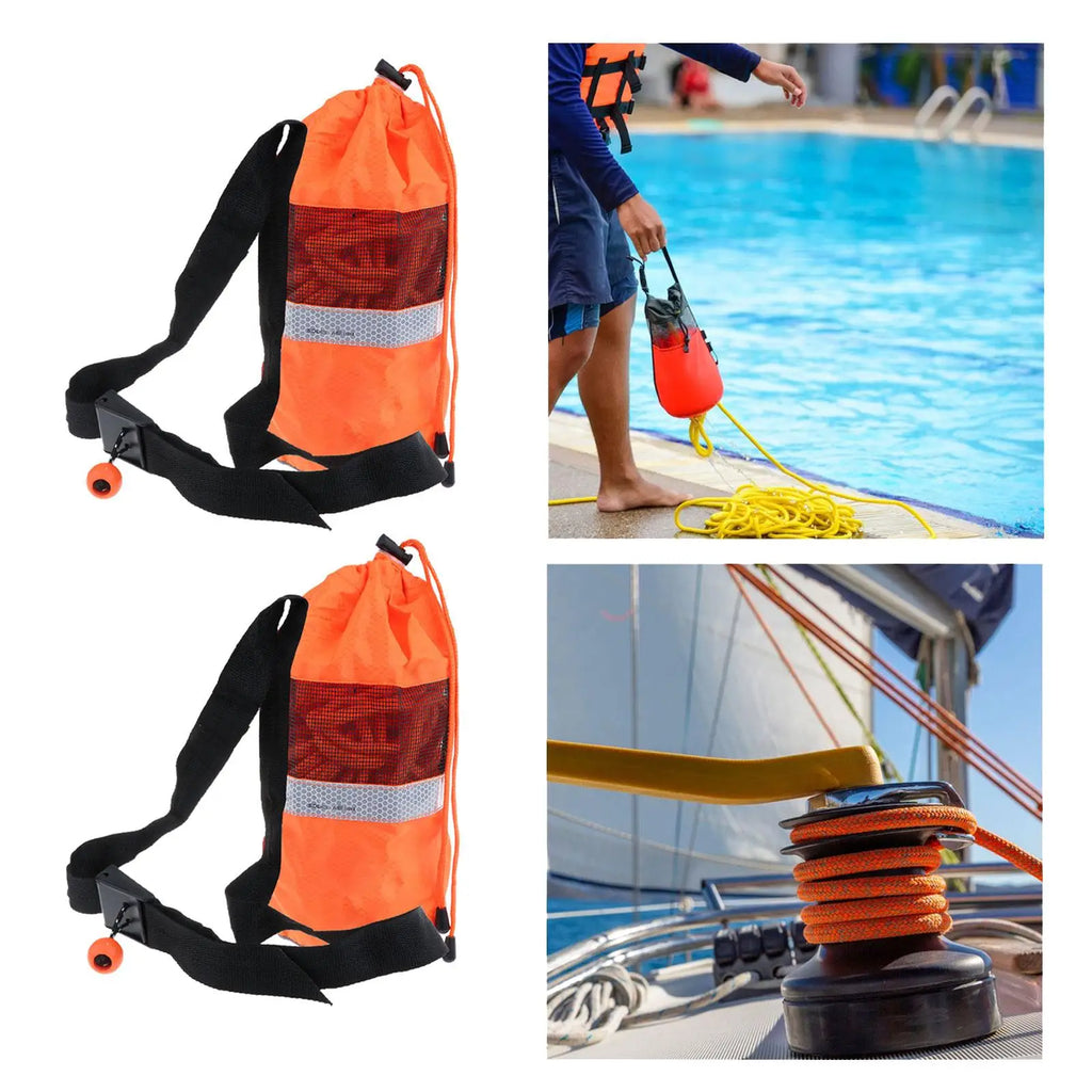 Water Throwable Throw Bag With 8Mm Rope