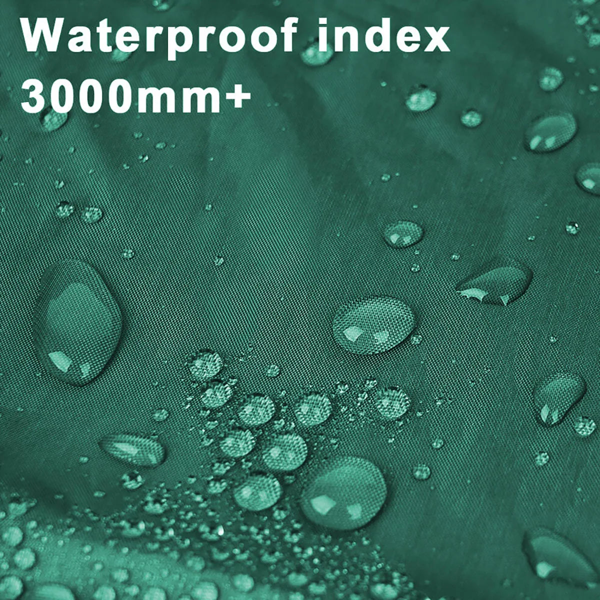 Waterproof Camping Tarp Sunshade Uv Protection Tent (Green)