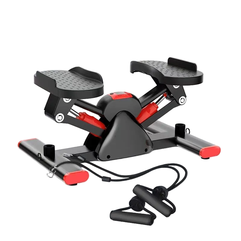 V-Shaped Mini Stepper with Resistance Bands