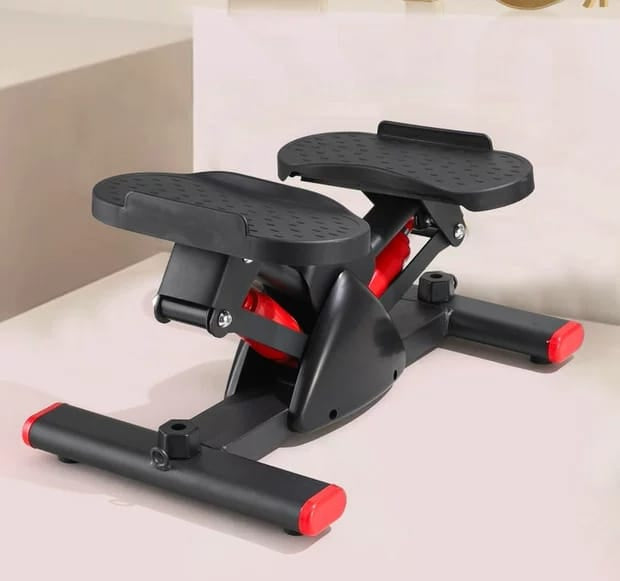 V-Shaped Mini Stepper with Resistance Bands