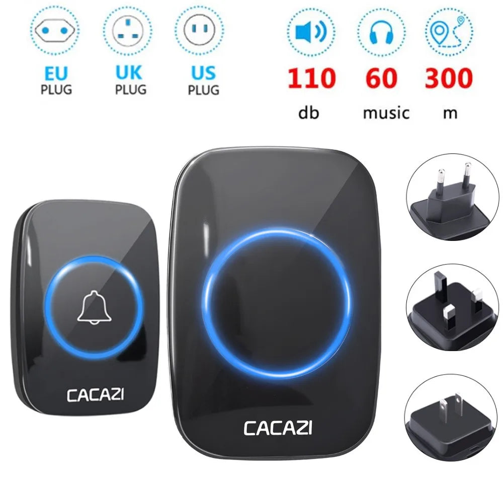 Wireless Waterproof Doorbell (300M Range)