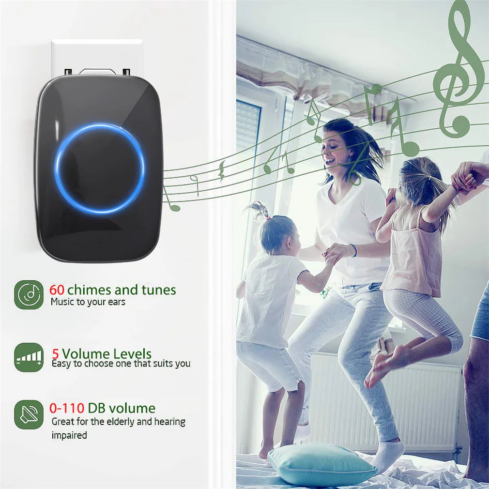 Wireless Waterproof Doorbell (300M Range)