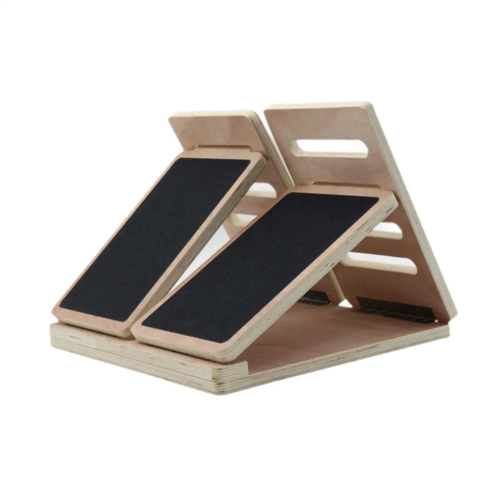 Wooden Slant Board - 4 Angle Yoga Accessory