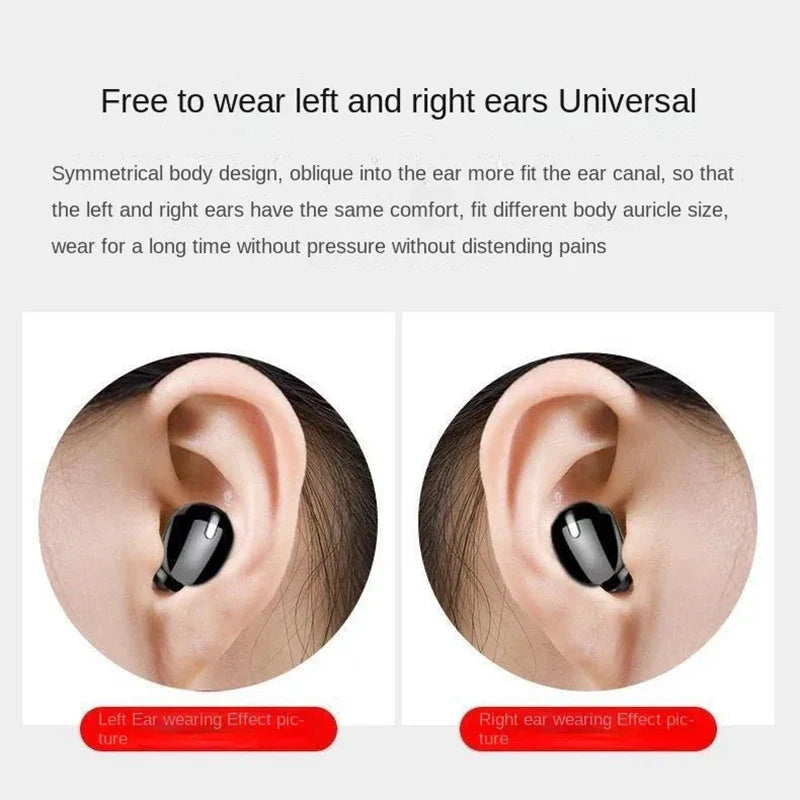 Wireless Bluetooth 5.0 Earphone With Mic – Single In-Ear Sports Headset