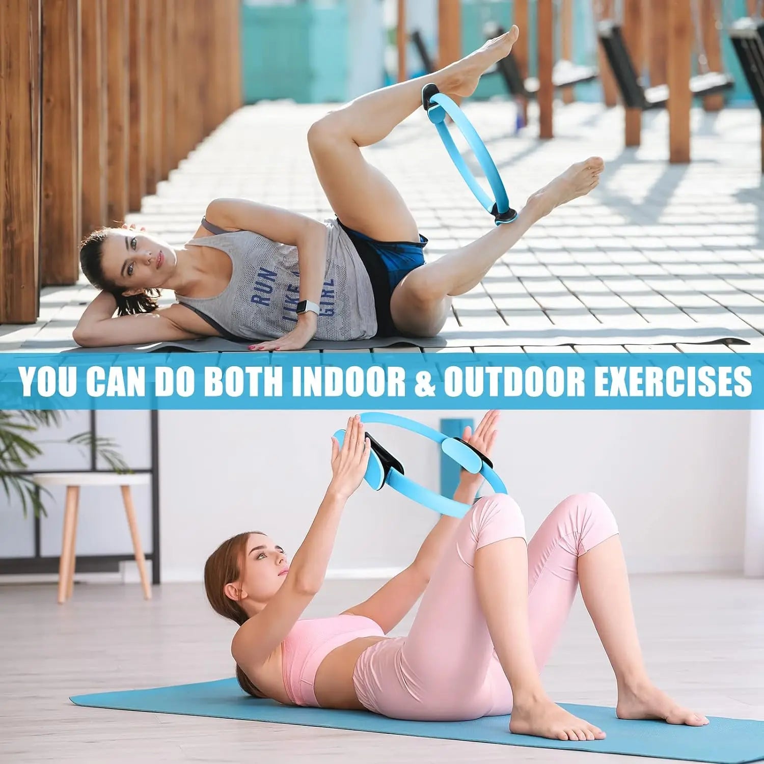 Yoga Pilates Circle For Legs & Hips