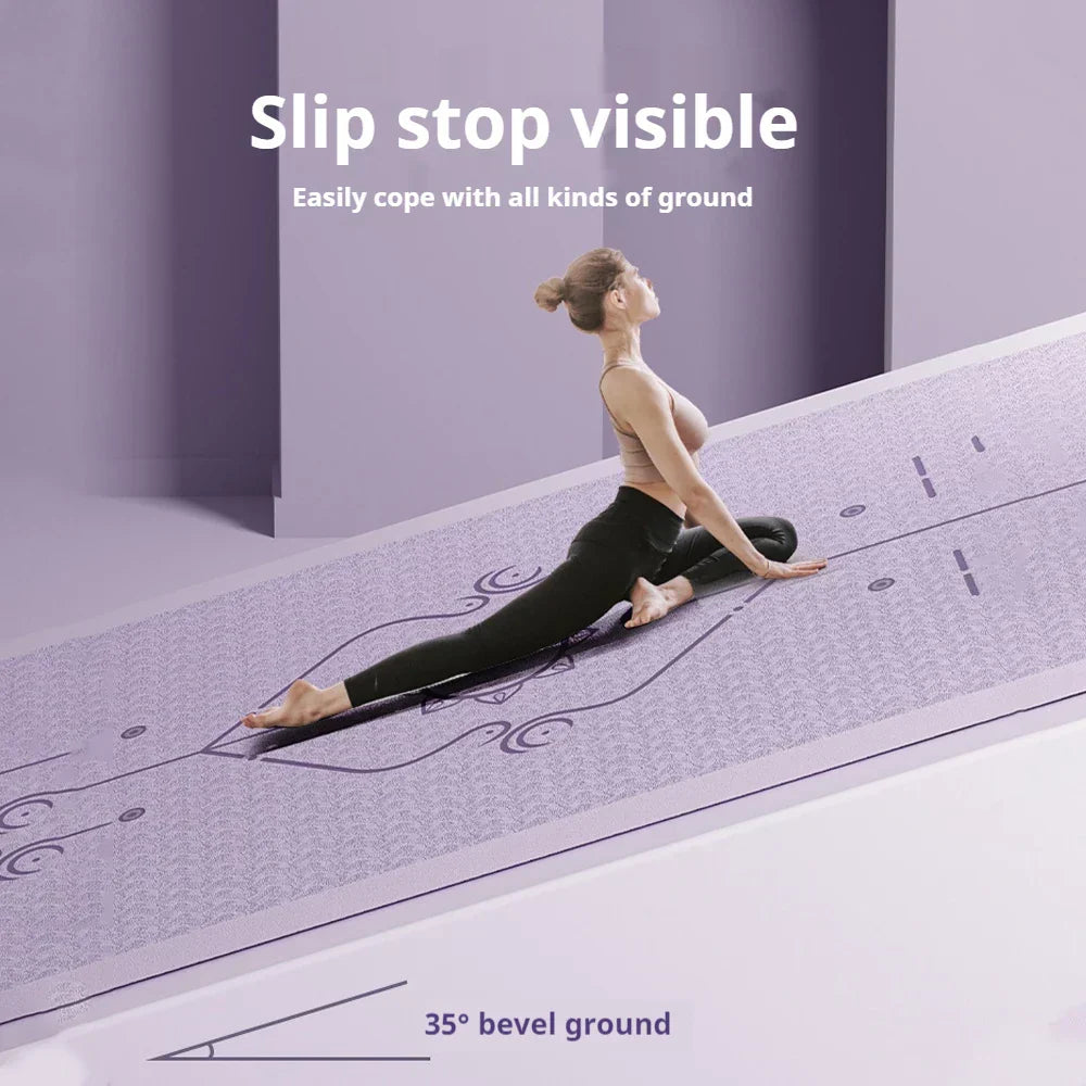Anti-Slip Yoga Mat For Home Fitness