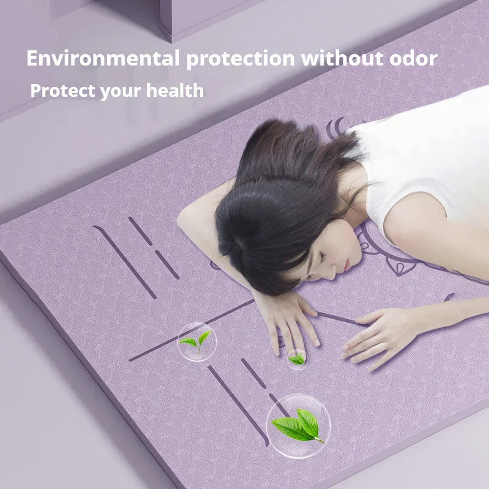 Anti-Slip Yoga Mat For Home Fitness