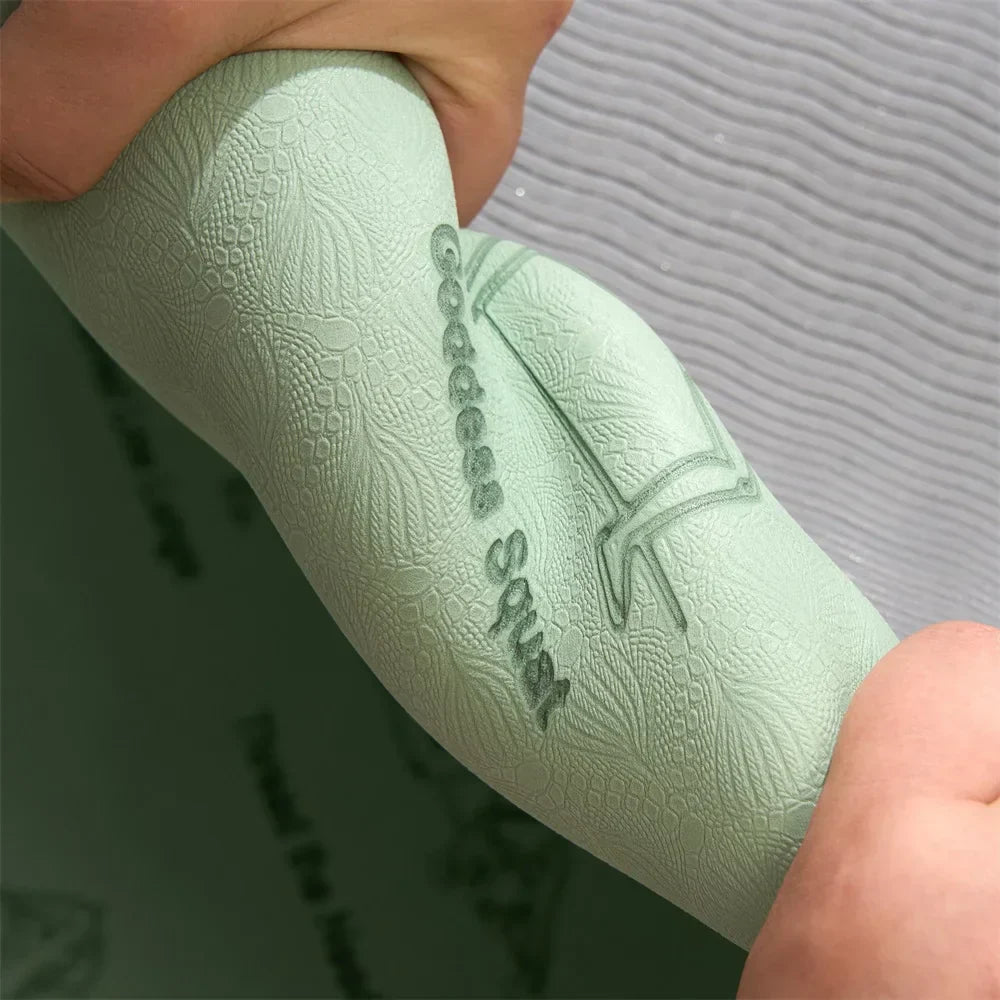 Non-Slip Yoga Mat Tpe Extra Thick