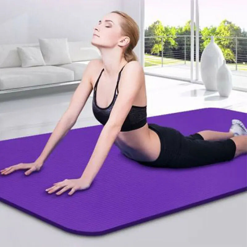 Thick Non-Slip Yoga Mat For Fitness