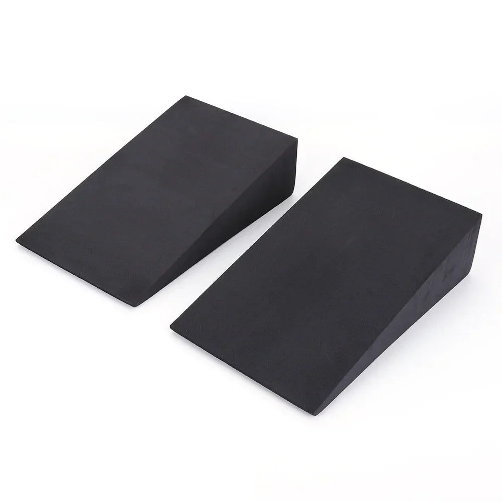 Yoga Wedge Blocks Slant Board For Stretch (Black)