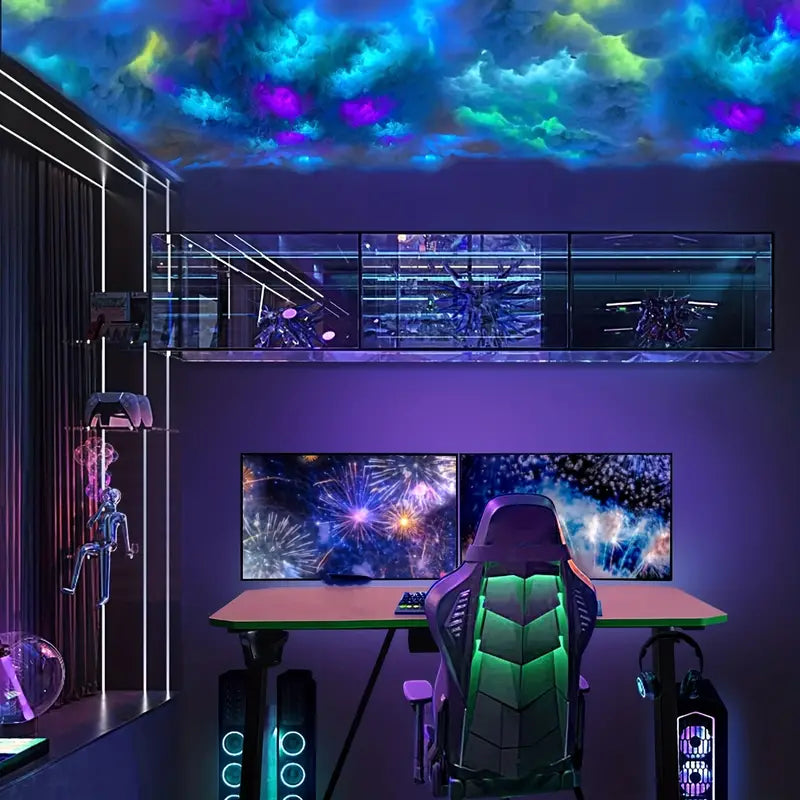 3D Thundercloud LED Light