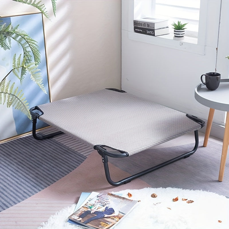 Foldable Pet Bed with Removable Cushion