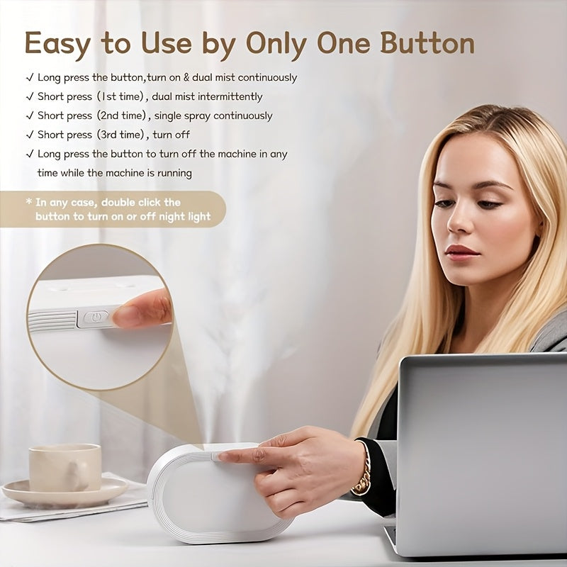 Dual-Mist Humidifier & Air Purifier
