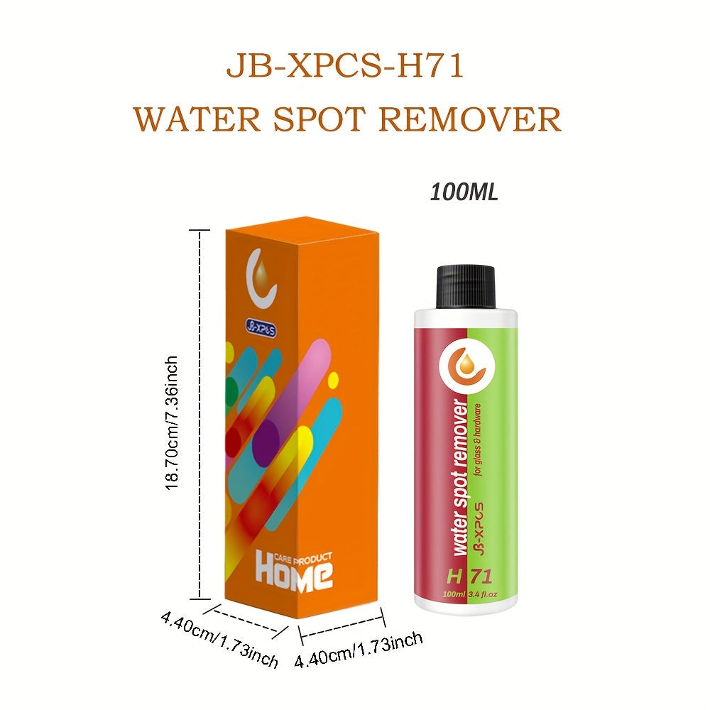 Bathroom Glass Cleaner Hard Water Spot Remover