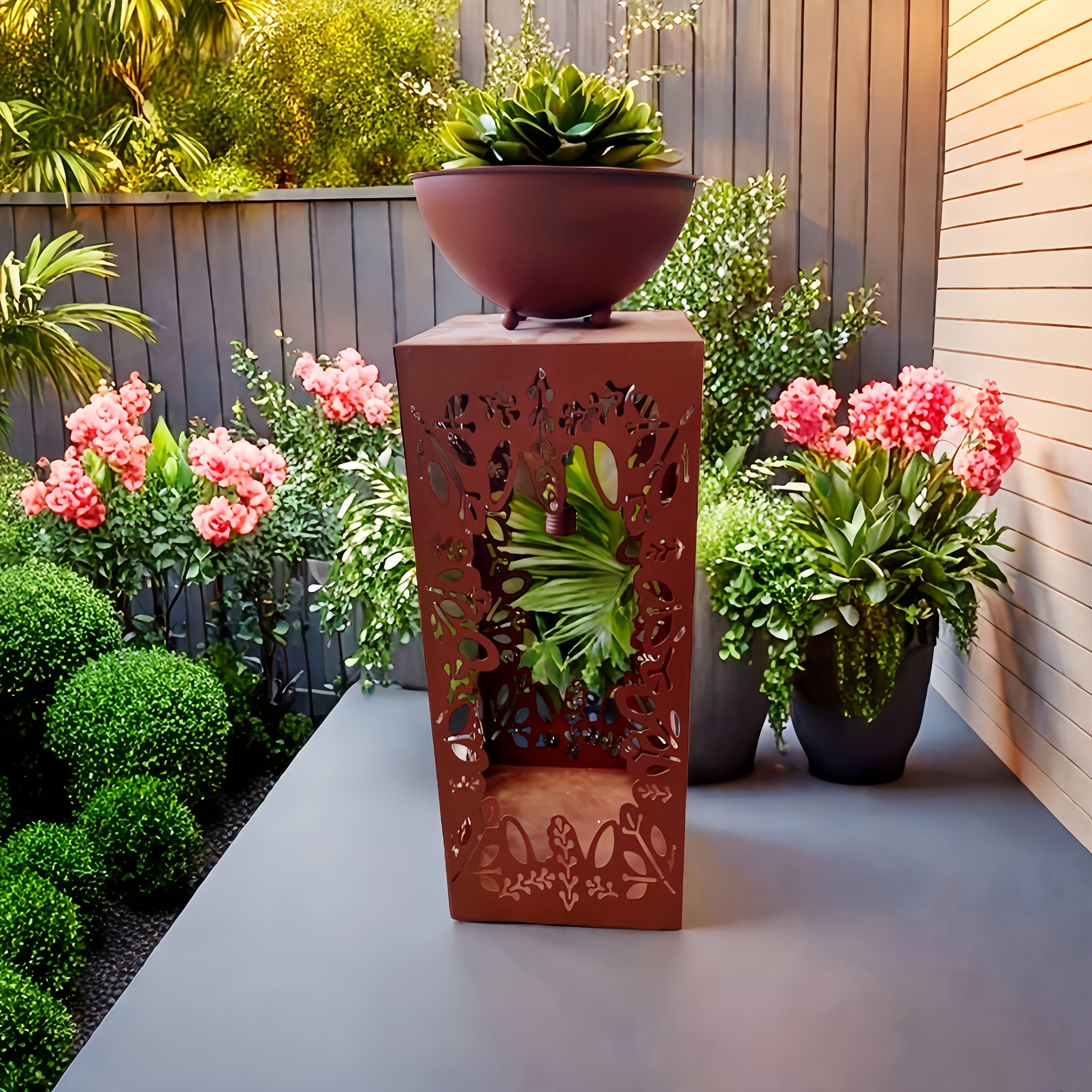 Iron Art Flower Vase Planter Large