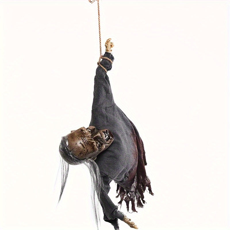 Halloween Hanging Skull Decoration LED with Sound