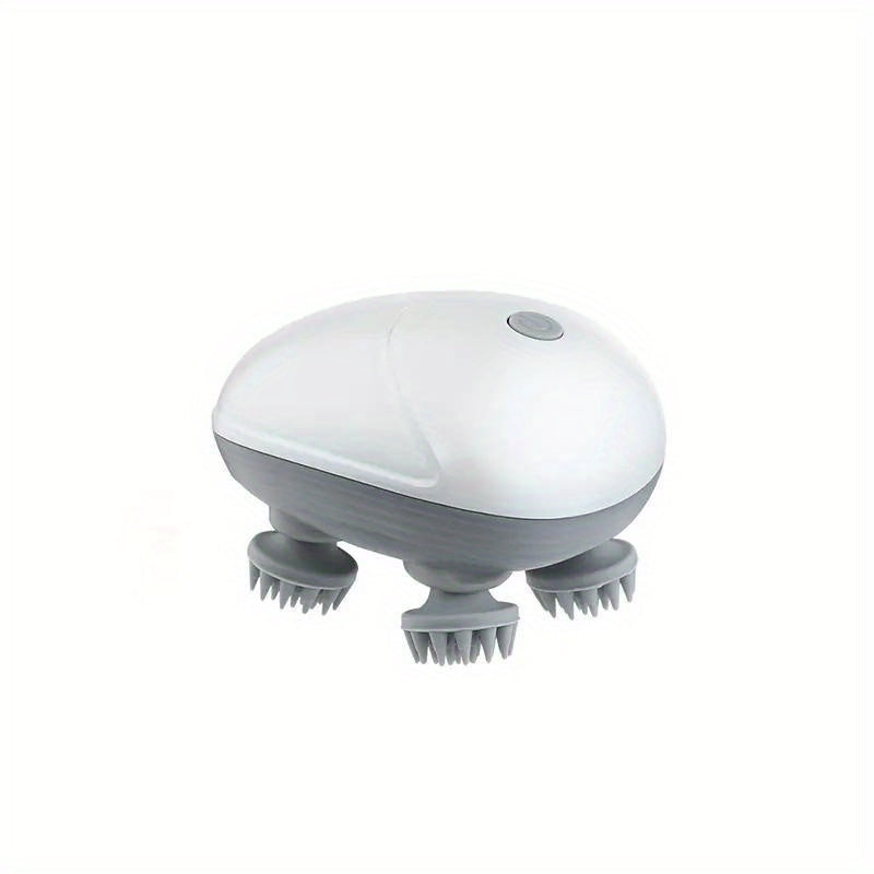 Octopus Scalp Massager - Electric Head Massager(Silvery White)