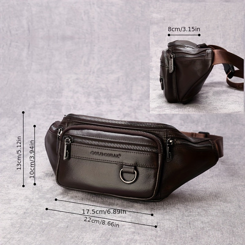 Leather Waist Travel Bag