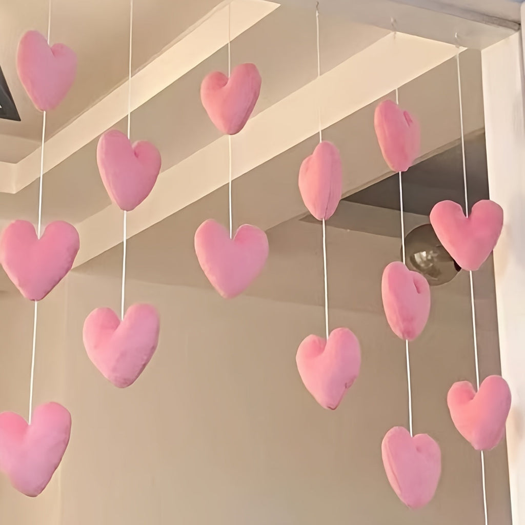 Heart Hanging Ornaments For Door Curtains