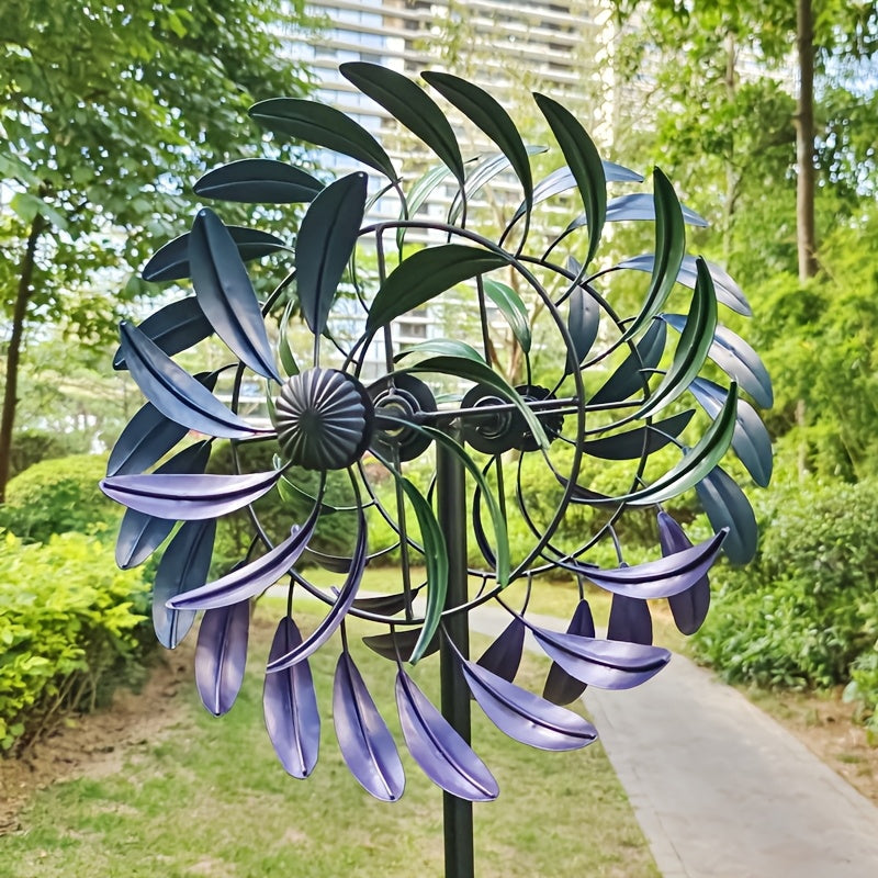 Metal Wind Garden Spinner Outdoor