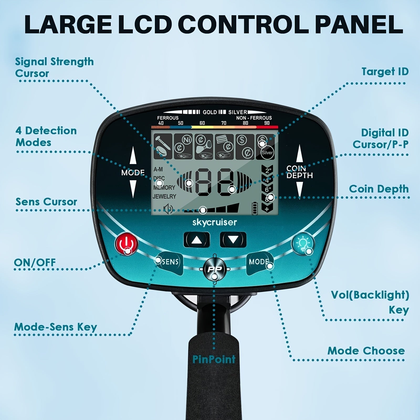 Metal Detector Set for Adults