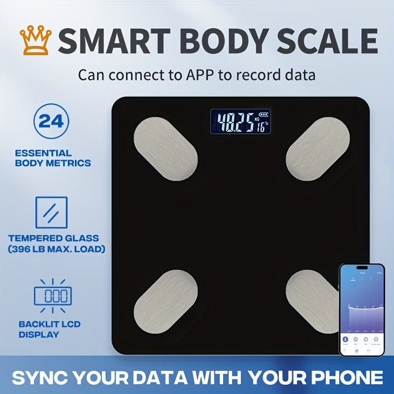 Smart Body Fat Scale with App Connection