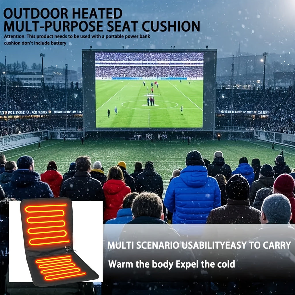 USB Heated Seat Cushion with 3 Heating Levels