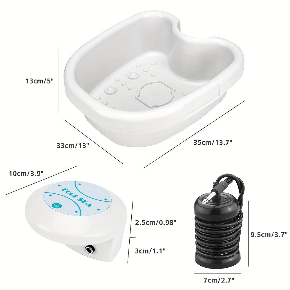 Foot Bath Spa Machine Tub(White)